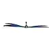 Dragonfly Metal Wall Decor – 3D Design - Hand Painted in Bright Colors - Large Size – 19 ½” x 14 ½” – Nature Inspired Home Decoration - Indoor or Outdoor Décor - Wall Art Hanging