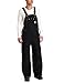 Carhartt Men's Quilt Lined Duck Bib Overalls R02,Black,32 x 32