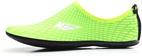NBERA by 2econdskin DURABLE OUTSOLE Barefoot Water Skin Shoes for Beach Swim Surf Yoga Exercise L