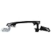 SCITOO Door Handle Black Exterior Rear Left Side fits for Hyundai Accent 2006-2011