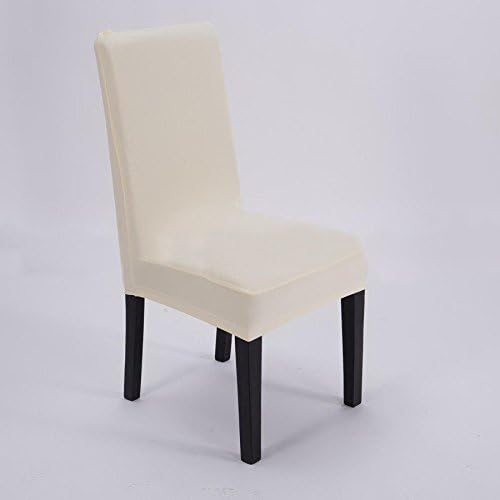 NEW BEIGE, Stretch Dining Chair Covers Chair Protector Slipcover Decor Spandex