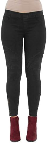 Beulah Women's Ankle Zip Moto Pant