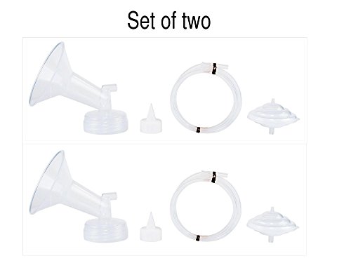 Spectra Baby USA -2 Spectra Wide Breast Shield Set - Large (28mm) - for S2, S1, M1, 9 Plus Breast Pumps
