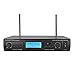 Sound Town 200-Channel Professional UHF Wireless Microphone System with 2 Handheld Microphones, for Church, Business Meeting, Outdoor Wedding and Karaoke