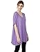 Elbon Boutique Womens Comfy Short Sleeve Loose Tunic Top