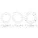 Kenrtuers 3Pcs Male Co Ckring E-Rection Enhancer Delay Prolong Toys
