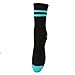 FULLIN Fashion Socks Funny Women Men Letter Print Cotton Sports Casual Sports Cotton Long Socks ,Lake Blue