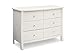 Simmons Kids Slumbertime Madisson 6 Drawer Dresser, White Ambiance
