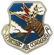 Air Force Lapel PinsUS Air Force Strategic Air Command Shield Lapel Pin