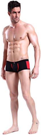 Apparelsales Mens Underwear Shorts Briefs Trunks Boxers Bulge Pouch Underpants Black Medium