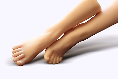 Foot model Real Scale Super Realistic Foot Mask Photography Store Product Exhibition Teaching Appliance Design Exercise Model Manicure Exercise etc. Widely Used