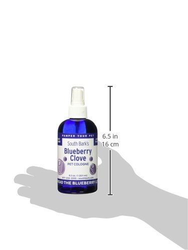 Showseason Animal Products South Bark's Blueberry Clove Dog Cologne | Dog Perfume Long Lasting | Deodorizing Spray