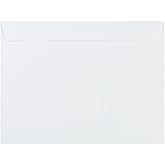 JAM PAPER 9 x 12 Booklet Commercial Envelopes - White - 25/Pack