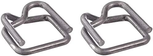 PAC Strapping B-4A 1/2" Wire Buckle, 1000 Count (Тwо Расk)