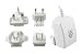 Distributed By MCM Official Raspberry Pi Foundation 5V 2.5A Power Supply White