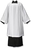 Augustinian Collection Plain Box Pleated Surplice, medium