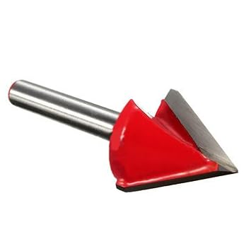 Generic 60 Degree 3D Cnc Router V Groove Bit Wood Working Parts