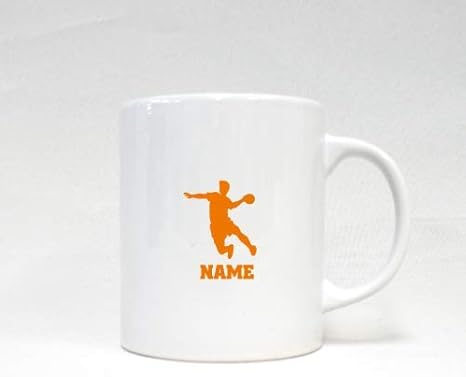 Amazon Co Jp ハンドボール 名入れマグカップ 陶器 コーヒーカップ 湯飲み お名前入れ 卒部記念 卒団記念品 サークル ネーム入れ 卒業記念品 卒団祝い 卒部祝い メモリアルギフト Mgcp2 ホーム キッチン