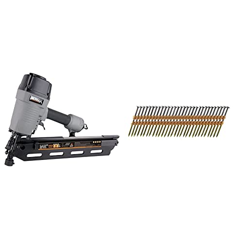 NuMax SFR2190 Pneumatic 21 Degree 31/2" Framing Nailer and B&C Eagle