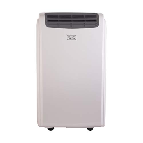 Black + Decker 10000 BTU Portable Air Conditioner Unit, Remote, LED Display, Window Vent Kit, 4 Caster Wheels, White (Renewed) - Thumbnail 2