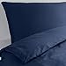 Adoric Pillow Cases Queen Size, 100% Brushed Microfiber Standard Pillowcases, Ultra Soft, Envelope Closure End, Wrinkle, Stain, Allergy Resistant (Set of 2, Blue)