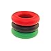 Hotrose US 3 PCS Set Hand Gripper Grip Silicone Ring Resistance Strength Trainer Exerciser