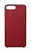 Apple iPhone Xs Leather Case - (Product) RED