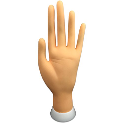 Pana Brand Flexible Bendable Mannequin Hand Display Tool for Nail Art Training Practice