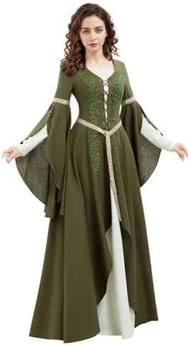 brave green dress Disney Store Merida Girls Costume Dress Gown Glitter Gold Green Brave  Princess