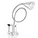 Livin' Well Magnetic BBQ Grill Light – Cordless Adjustable LED Barbecue Grill Light, Outdoor Gooseneck Magnetic Light with Grill Table Clamp and 3 Heavy Duty Magnets