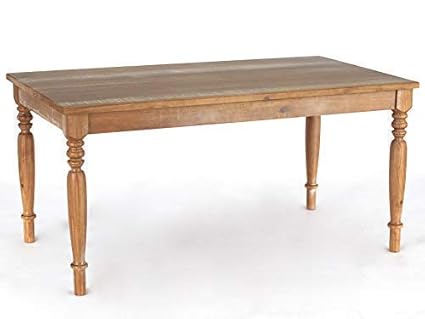 Langer Naturholzmöbel EZ01OLINDA10MW Massivholz 160x90cm