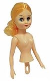 Blonde Hair Vinyl Half Dolls - Bed Dolls - Package of 3 Dolls