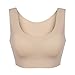ZL Magic Women Wireless Light Bra Tops Seamless Comfort Yoga Bralette Top Removable Padded Underwear
