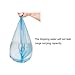 Small Trash Bags 4 Gallon, JORRIS Strong Thicken Small Garbage Bags 15-Liters Wastebasket Bags for Kitchen Home Bathroom Bedroom Toilet Office Rubbish Bin Waste Bin (100 Counts/5 Colors)