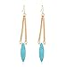 Zealmer Women Waterdrop Dangle Earrings