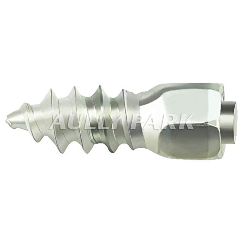 Lannmart Car Tires Studs Screw Snow Spikes Wheel Snow Chains Studs for Car Vehicle Truck Motorcycle Tires Winter Universal - Thumbnail 2