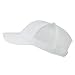 Air Mesh Polyester Cap - White OSFM