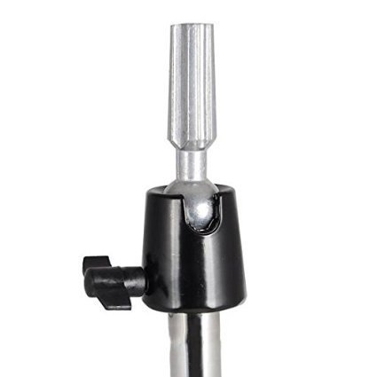 Koval Inc. Adjustable Metal Mannequin Tripod Stand for Hair Salon Cosmetology with Lightweight Carry Bag - Thumbnail 3