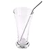 BLLKE Long Stainless Steel Drinking Straws Set of 4, FDA Standard Straws Reusable Straws for 30 oz Tumbler and 20 oz Tumbler, 1 Cleaning Brush Included