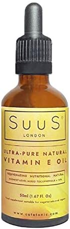 SuuS Natural Vitamin E Oil 50ml 100% Pure, 50 ml (Pack of 1)