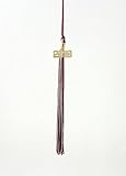 2019 Maroon/Gray Graduation Tassel - TASSEL DEPOT