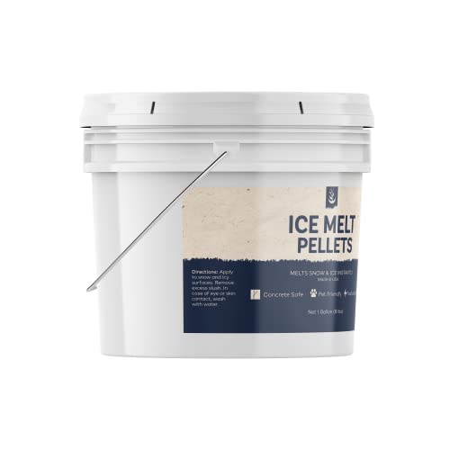 Pure Original Ingredients Ice Melt Pellets (1 Gallon) FastActing