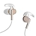 AILIHEN SE1200 Sport Headphones with Microphone Volume Control for Running Gym - Noise Isolating In-ear Earbuds Earphones for iPhone Android Laptop (Rose Gold)