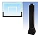 First Team Basketball Padding Package with 72in Backboard Pad and Pole and Gusset Padding for 6in x 8in Crank Adjust Poles Color: Gray