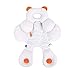 StoHua Infant Head Body Support with Organic Cotton, Newborn Baby Stroller Car Seat Insert, 2-in-1 Reversible, Used in Bassinet Stroller and Bouncer seat