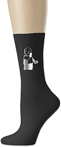 TONSILEA Lego Mini Fig Platinum Style Men's Cotton Socks