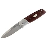 Fallkniven 9001736 PXLmm Fine Edge Folding Knife Micarta Handle, Maroon
