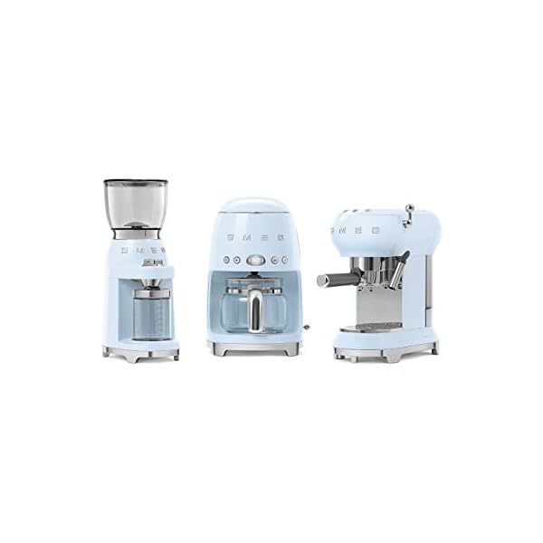 SMEG Molinillo de café CGF01RDEU Linea Europa 220v | Rojo - Imagen 6