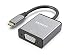 USB C to VGA Adapter,MOKiN USB C(Type C) to VGA Adapter Cable for MacBook Pro 2018/2017, iPad Pro/MacBook Air 2018, Samsung Galaxy S9/S8, Surface Go and More Newest Updated Version (Space Gray) primary