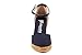 Viscata Estartit Espadrille Canvas Wedges Spain Handmade 3 ½” Heel Women's Sandals with Breathable Organic Cotton Canvas and 100% Natural Jute Midsole for all Occasions: Casual, Work, Party